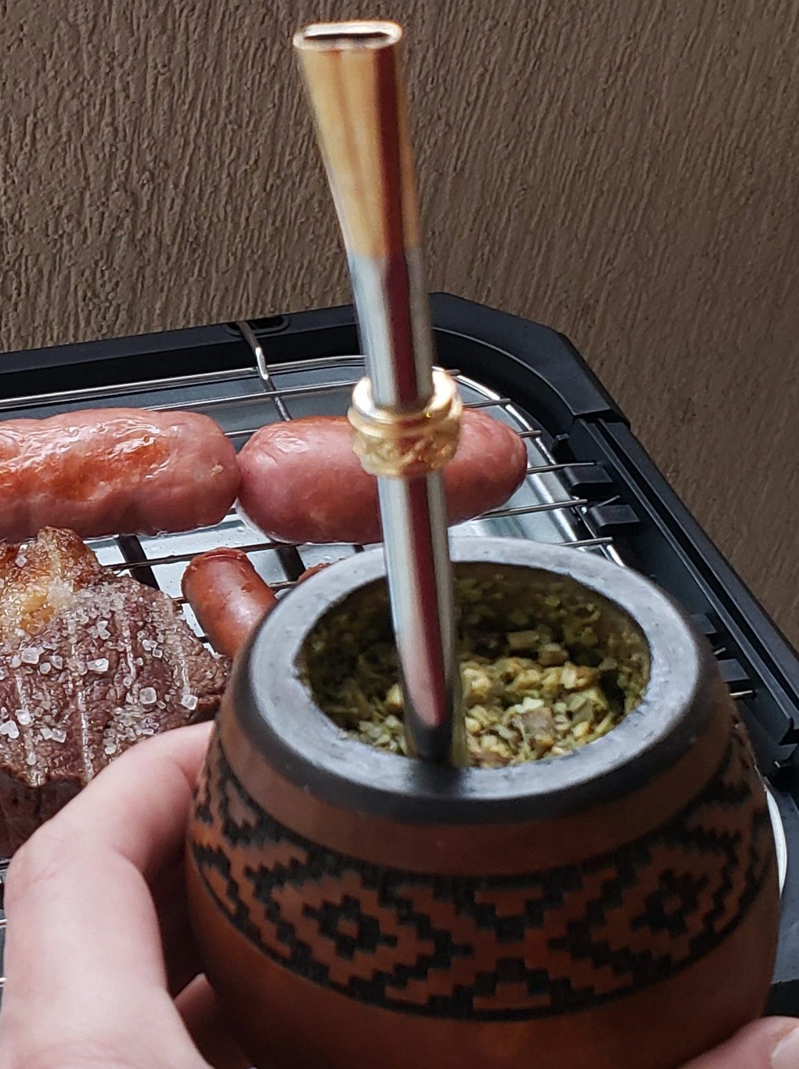 Mate y Asado. Imagem: Portal Hispano Cultural - Dramalho